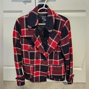 Vintage American Eagle Winter Pea Coat Size L